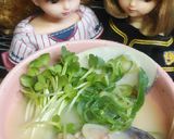 リカちゃん♡蛤の豆乳味噌スープ作り方16写真
