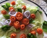お花のようなにんじんサラダ作り方5写真