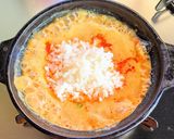韓国風ごま味噌スープ煮込みうどん作り方5写真