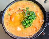 韓国風ごま味噌スープ煮込みうどん作り方6写真