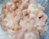 ＊ふわふわ鶏胸肉の細切り春炒め～＊作り方2写真