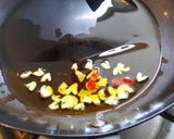 春菊とホタルイカのパスタ作り方4写真