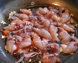 春菊とホタルイカのパスタ作り方5写真