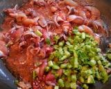 春菊とホタルイカのパスタ作り方6写真