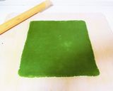 抹茶ホワイトチョコクッキー＊お花見作り方5写真