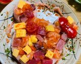 豪華な豪華なケーキ型ちらし寿司作り方13写真