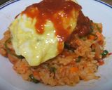 大人風味のトマトソースでオムライス♪作り方8写真