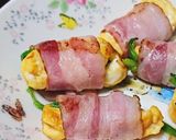 だし巻き玉子のベーコン巻き作り方6写真