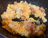 カップヌードルを使った炒飯作り方2写真