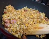 カップヌードルを使った炒飯作り方3写真