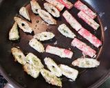 簡単節約メイン⭐竹輪とカニカマの磯部揚げ作り方3写真
