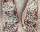 豚ロースステーキ山椒大葉添え作り方2写真