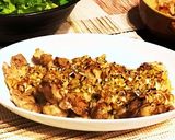 ごま油香る☆ネギ醤油ダレ鶏もも焼き作り方5写真