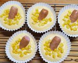 HM☆アメリカンドッグ風カップケーキ作り方4写真