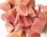 糖質制限　鶏肉青じそ炒め作り方1写真
