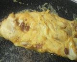 和風な納豆オムレツ★サンドイッチ★作り方1写真