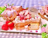 冷凍パイシートで♡プレゼントBOX苺パイ作り方8写真