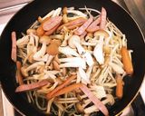 節約！もやしとソーセージの卵あんかけ作り方1写真