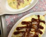 山芋とろろお好み焼き風焼き作り方7写真