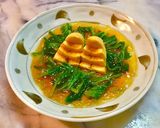 No2396筍の煮物ほうれん草ジュレよせ作り方2写真
