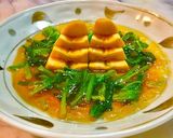 No2396筍の煮物ほうれん草ジュレよせ作り方3写真