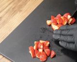 いちごのパンナコッタ　苺ソース添え　簡単作り方12写真