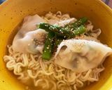 ズボラなランチ（ワンタン麺）作り方4写真