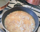 たまごとひき肉のおじや作り方2写真