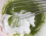 抹茶と小豆のスクエアシフォン作り方4写真