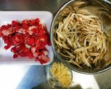 ご飯がすすむ！牛肉とごぼうの甘辛煮作り方1写真