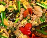豚こまと彩り野菜の五色丼♬作り方13写真