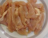 春の食卓♪鶏むね肉と菜花の和風スパゲティ作り方2写真