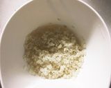 しらすと卵白のおかゆ作り方1写真