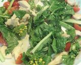 春の食卓♪鶏むね肉と菜花の和風スパゲティ作り方6写真
