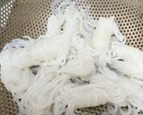 結びコンニャクの明太子和え作り方1写真