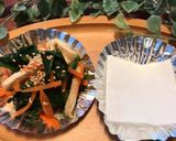 お弁当に！ほうれん草人参油揚げ簡単お浸し作り方7写真