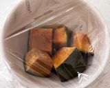 お弁当に♡レンジで簡単カボチャの煮物作り方1写真