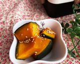 お弁当に♡レンジで簡単カボチャの煮物作り方3写真