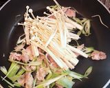 豆苗の塩レモンスパゲティ作り方4写真