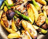 鶏肉とじゃがいも簡単炒め作り方5写真