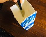 牛乳パックで…大容量ミルク寒天！作り方6写真