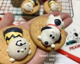 スヌーピーのメレンゲクッキー作り方31写真