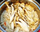 キノコの味噌汁♪作り方4写真