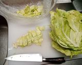 山わさびとキャベツの浅漬け作り方1写真