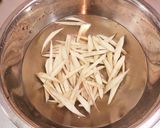 新ゴボウと牛肉のオイスターソース炒め作り方2写真
