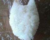 キャラ弁☆仮面ライダーキバおにぎり！作り方1写真