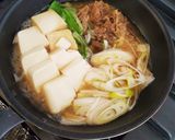 牛丼の具で5分！簡単すき焼き作り方5写真