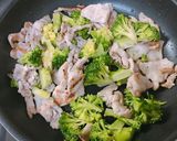 豚肉とブロッコリーのオイスターソース炒め作り方3写真