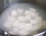 蕗と豆腐の中華かき玉汁作り方6写真