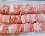 簡単♡きざみ青じそde豆腐の豚バラ巻き作り方2写真
